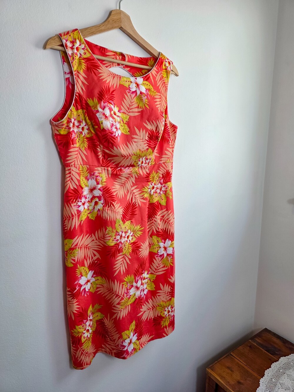 Vintage Erika Tropical Vacation Summer Dress